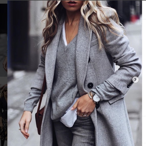 Zara Wool Coat - Picture 4 of 17